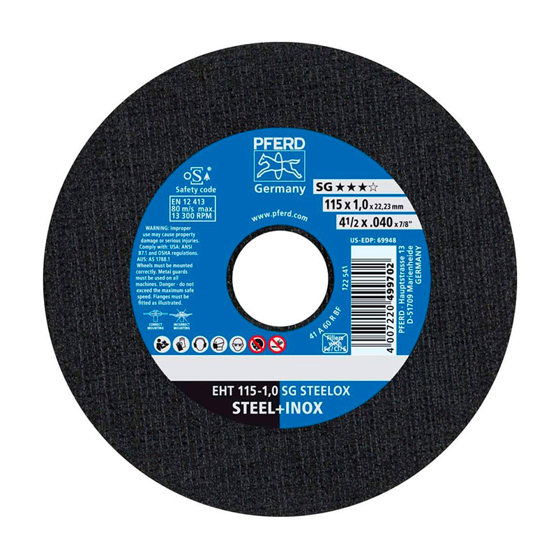 Pferd Disco de corte y desbaste para metal e inoxidable 4 1/2 754498 – OASA Norte (OASA Tijuana Pferd Disco de corte y desbaste para metal e inoxidable 4 1/2 754498 – OASA Norte (OASA Tijuana